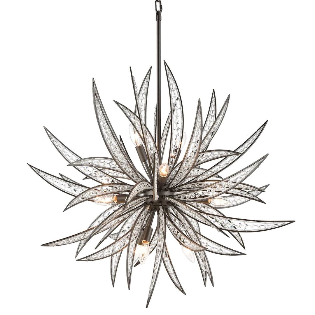 Naples 11 Light 34" Wide Crystal Chandelier