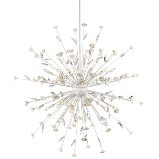 Adelaide 20 Light 60" Wide Crystal Sputnik Chandelier