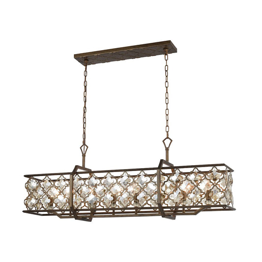 Armand 8 Light 47" Wide Billiard Chandelier