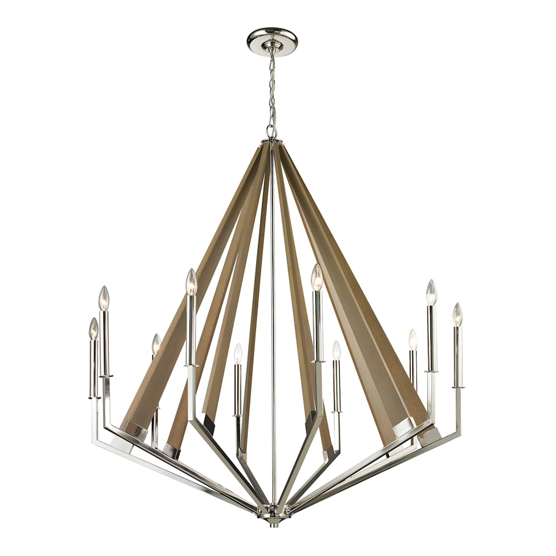 Madera 10 Light 1 Tier Chandelier