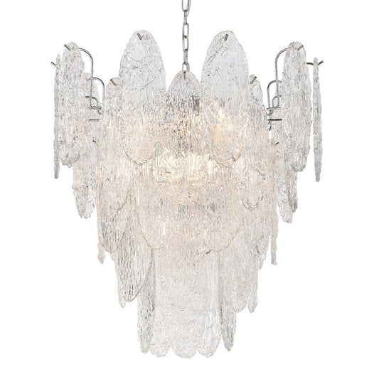 Frozen Cascade 9 Light 26" Wide Chandelier