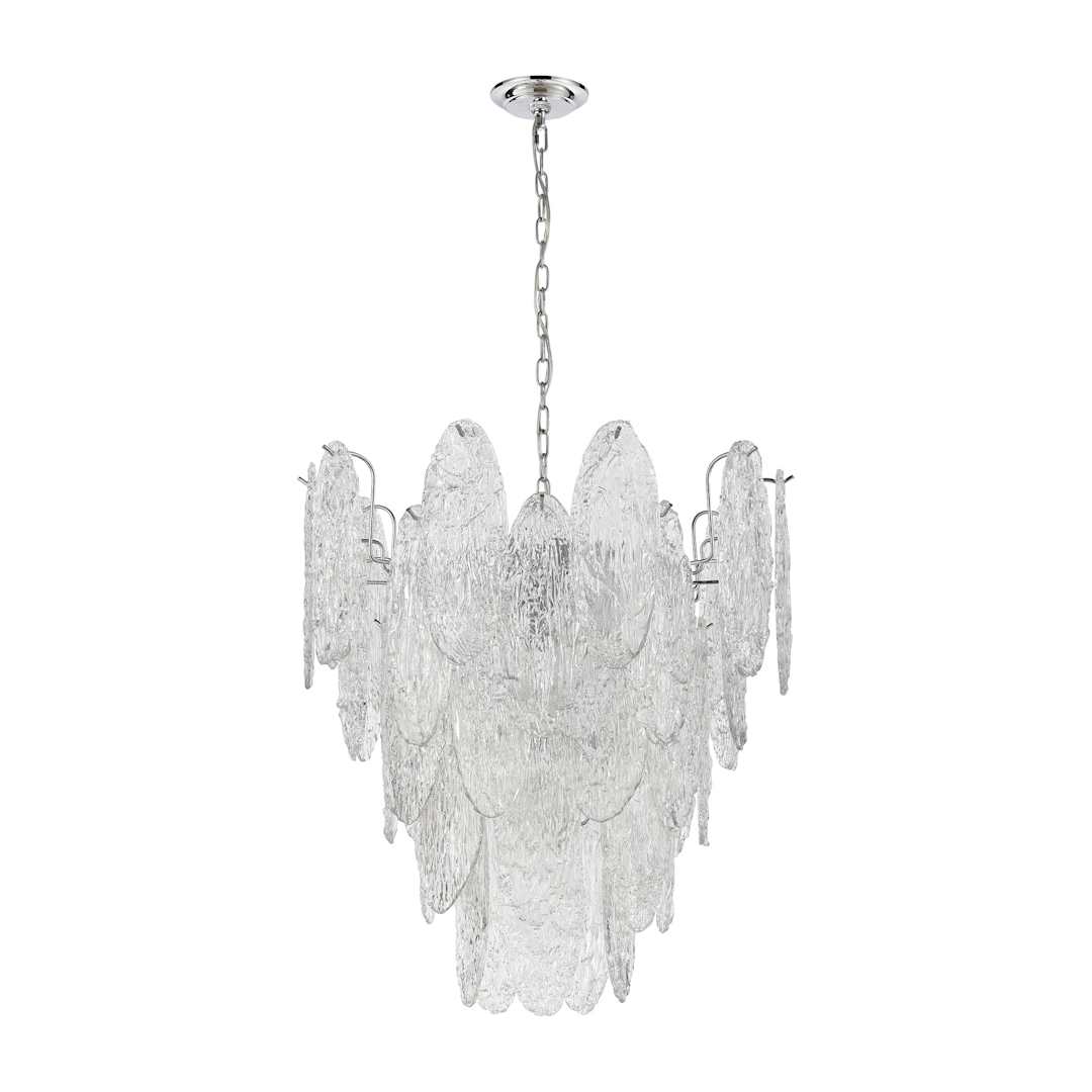 Frozen Cascade 9 Light 26" Wide Chandelier