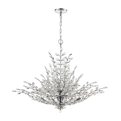 Crystique 12 Light 38" Wide Crystal Chandelier