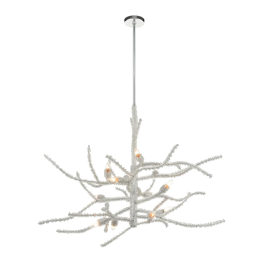 Winter's Spray 12 Light 48" Wide Chandelier