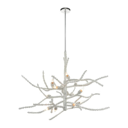 Winter's Spray 12 Light 48" Wide Chandelier