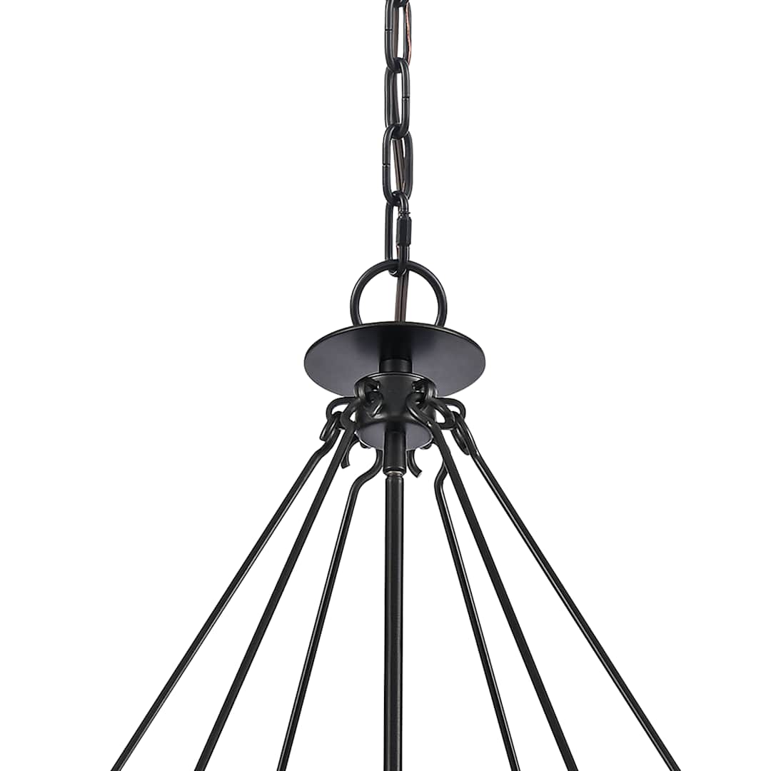 Solace 10 Light 30" Wide Taper Candle Pendant