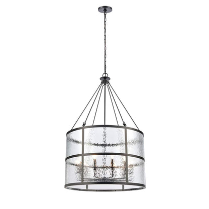 Solace 10 Light 30" Wide Taper Candle Pendant