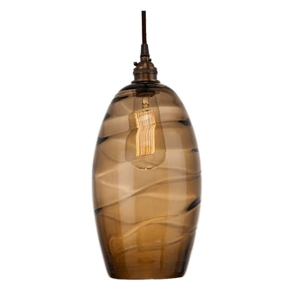Ellisse 34" Wide Artisan Crafted 12 Light Optic Glass Pendant