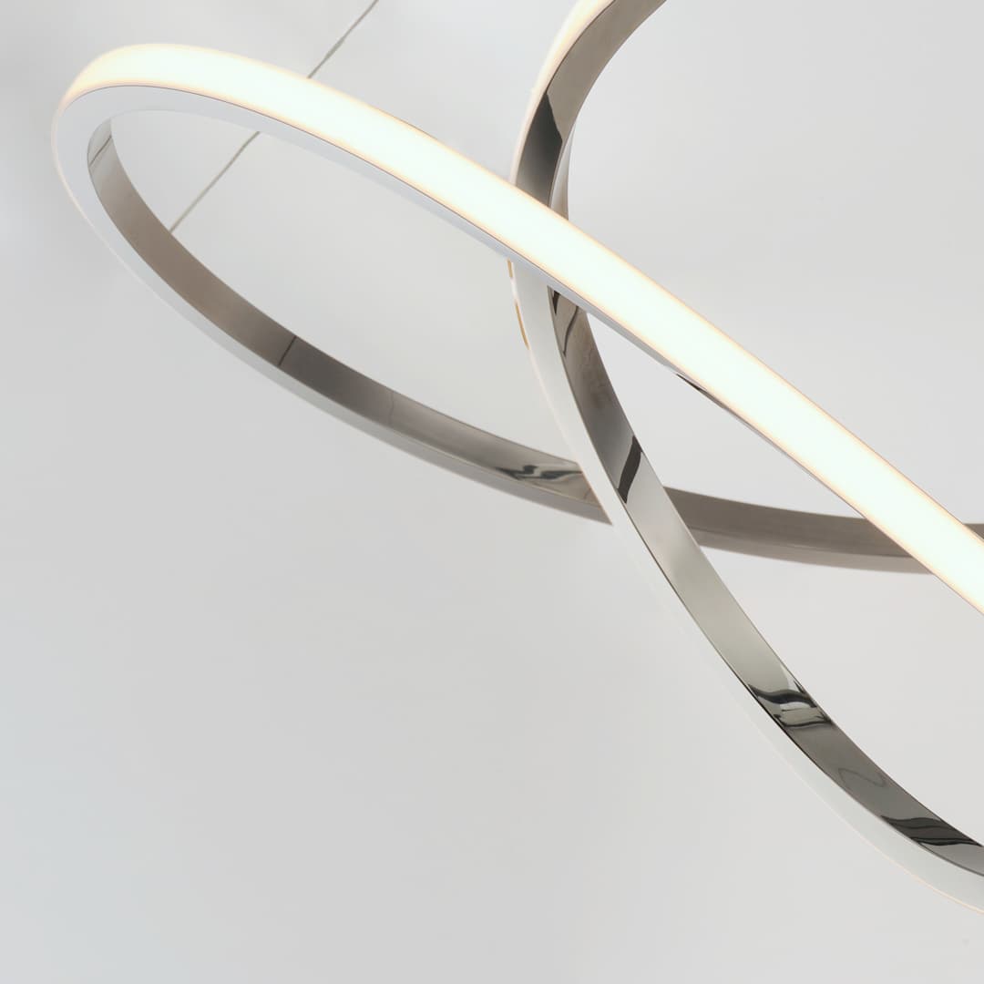 Perpetual 46" Wide LED Abstract Chandelier