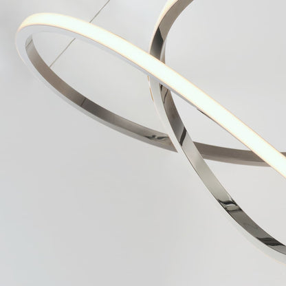 Perpetual 46" Wide LED Abstract Chandelier