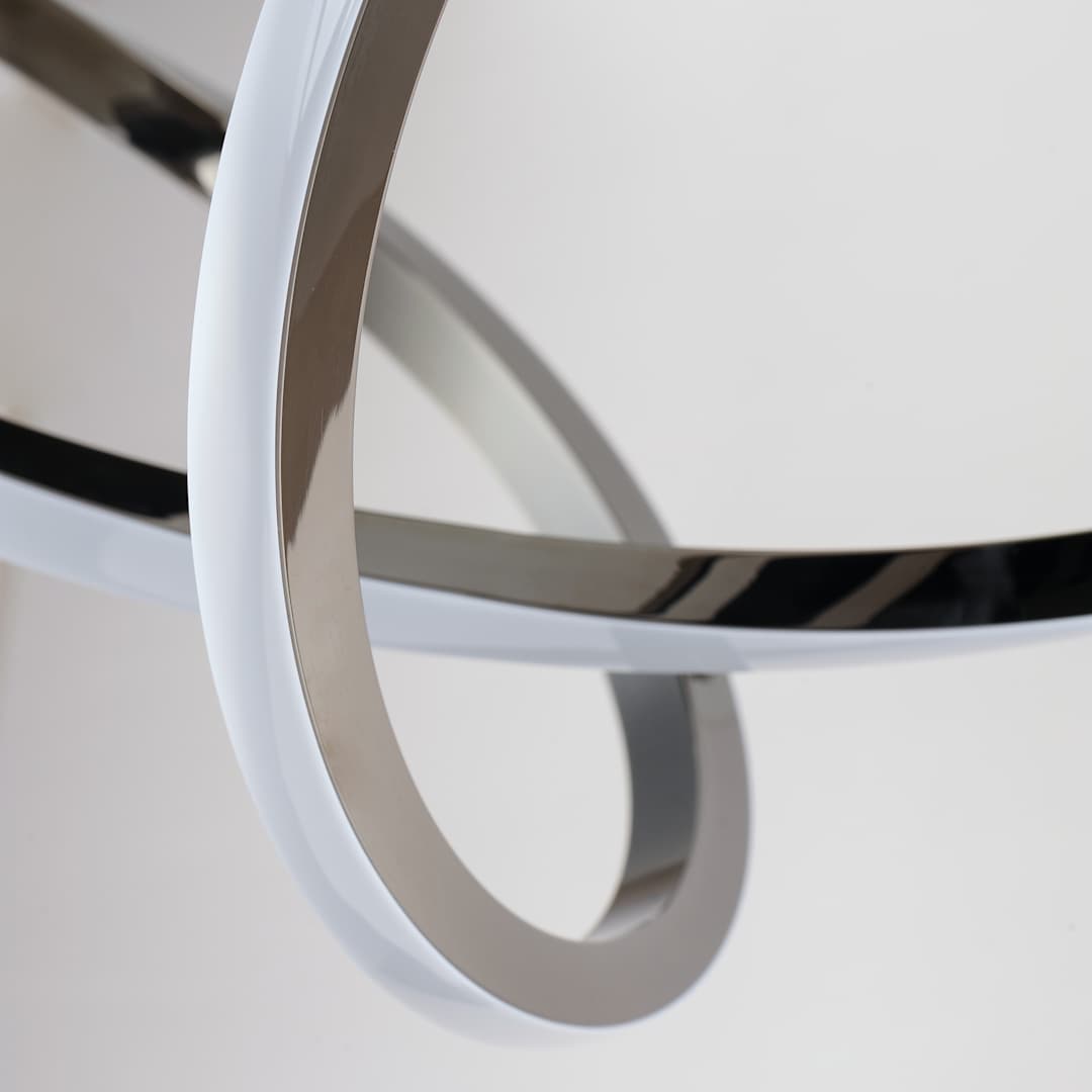 Perpetual 46" Wide LED Abstract Chandelier