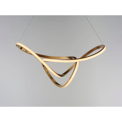 Perpetual 46" Wide LED Abstract Chandelier