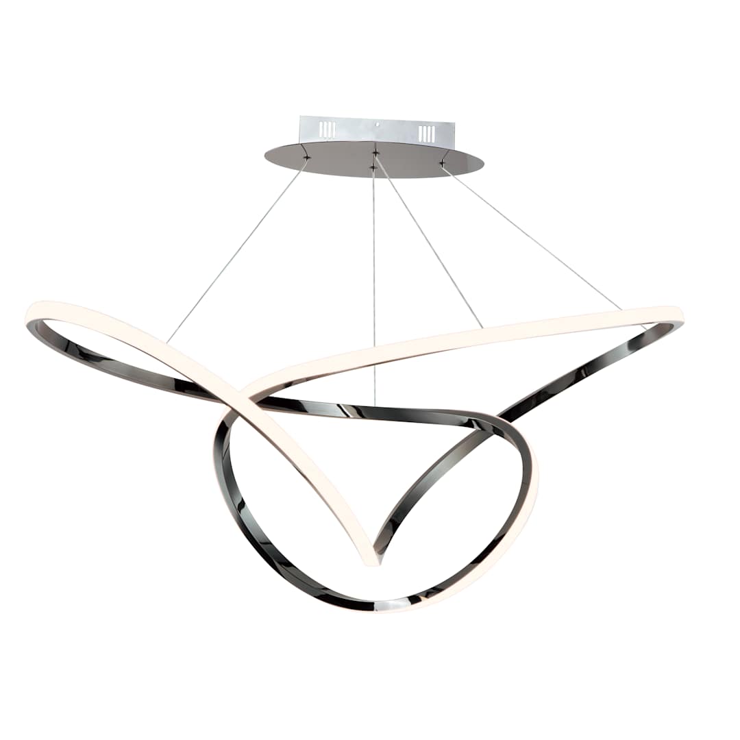 Perpetual 46" Wide LED Abstract Chandelier