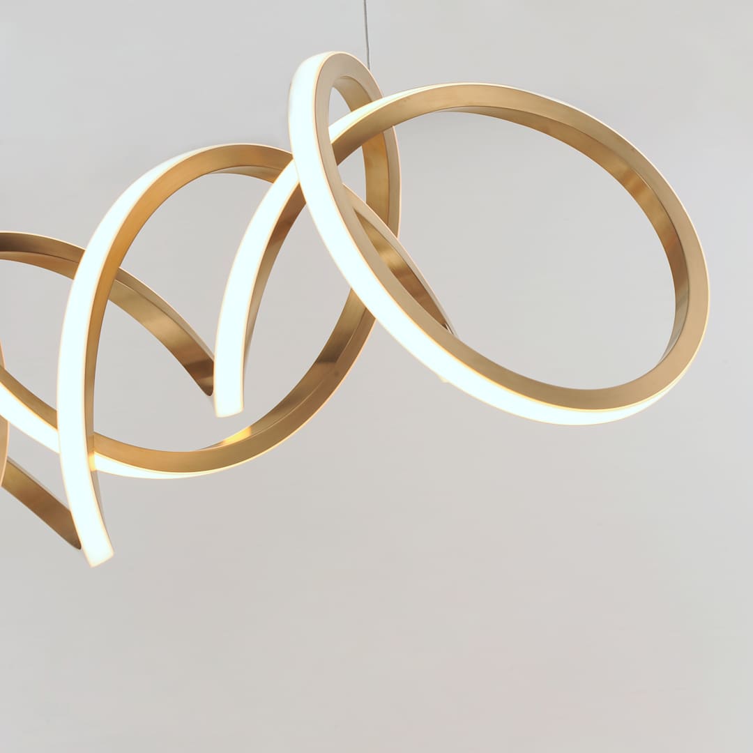 Signature 41" Wide LED Abstract Chandelier