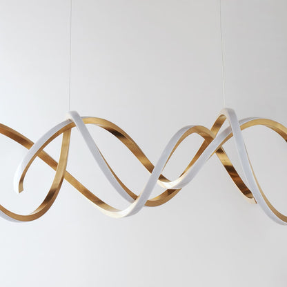 Signature 41" Wide LED Abstract Chandelier