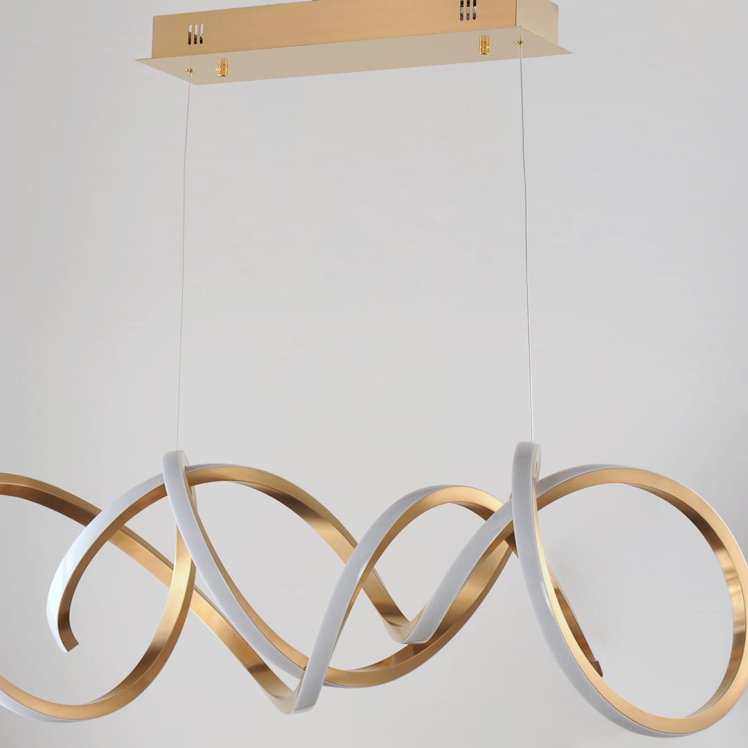 Signature 41" Wide LED Abstract Chandelier