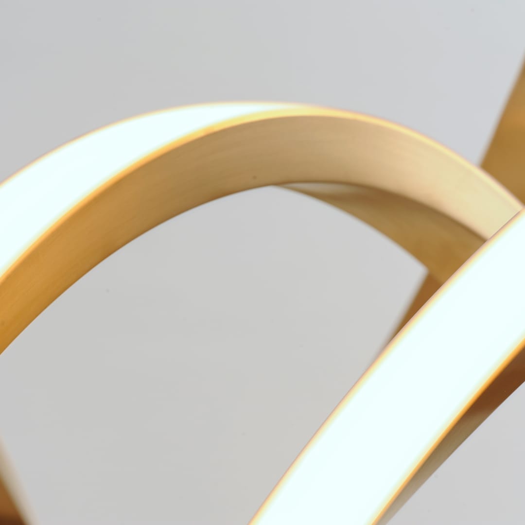 Signature 41" Wide LED Abstract Chandelier