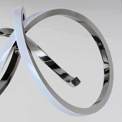 Signature 41" Wide LED Abstract Chandelier