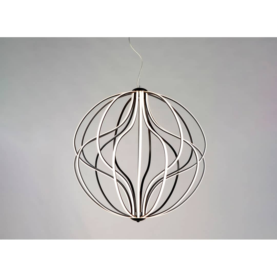 Aura 31" Wide LED Abstract Globe Chandelier