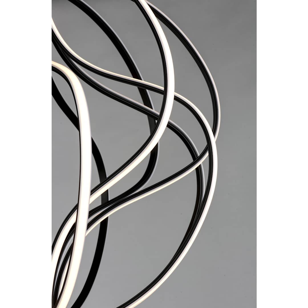 Aura 31" Wide LED Abstract Globe Chandelier