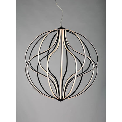 Aura 31" Wide LED Abstract Globe Chandelier
