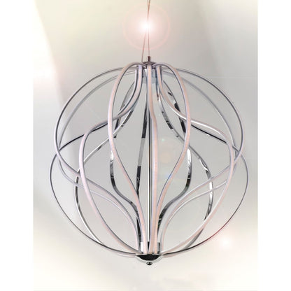 Aura 31" Wide LED Abstract Globe Chandelier