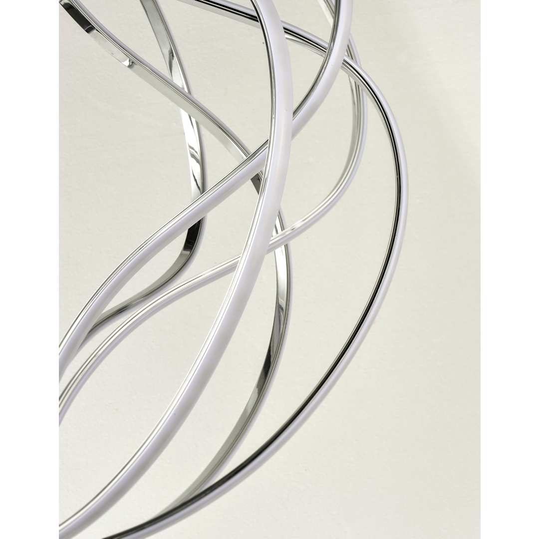 Aura 31" Wide LED Abstract Globe Chandelier