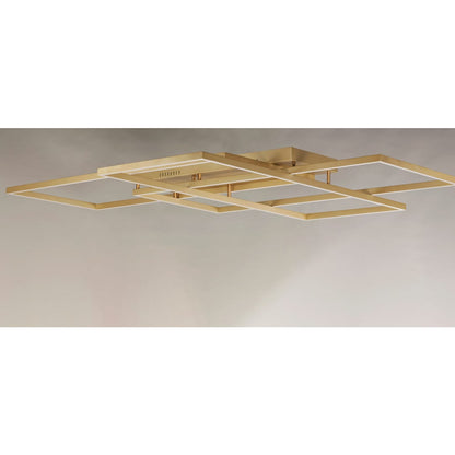 Traverse 3 Light 68" Wide LED Semi-Flush Ceiling Fixture