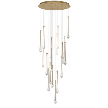 Stillo 18 Light 26" Wide LED Suspension Multi Light Pendant