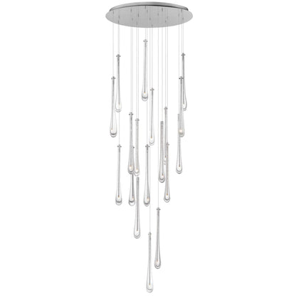 Stillo 18 Light 26" Wide LED Suspension Multi Light Pendant