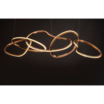Unity 55" Wide LED Abstract Chandelier