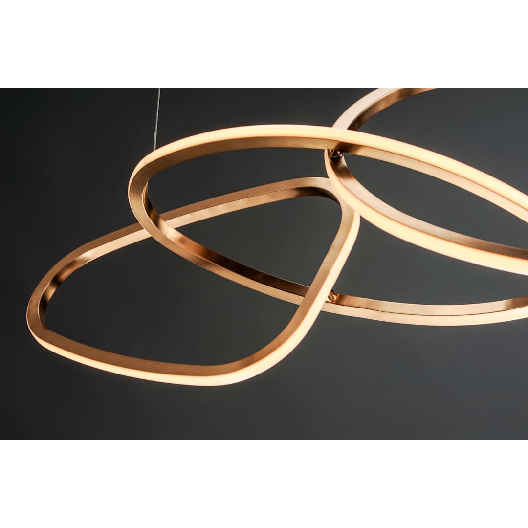 Unity 55" Wide LED Abstract Chandelier