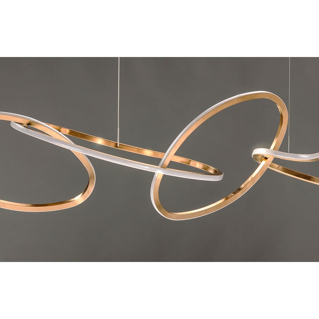 Unity 55" Wide LED Abstract Chandelier