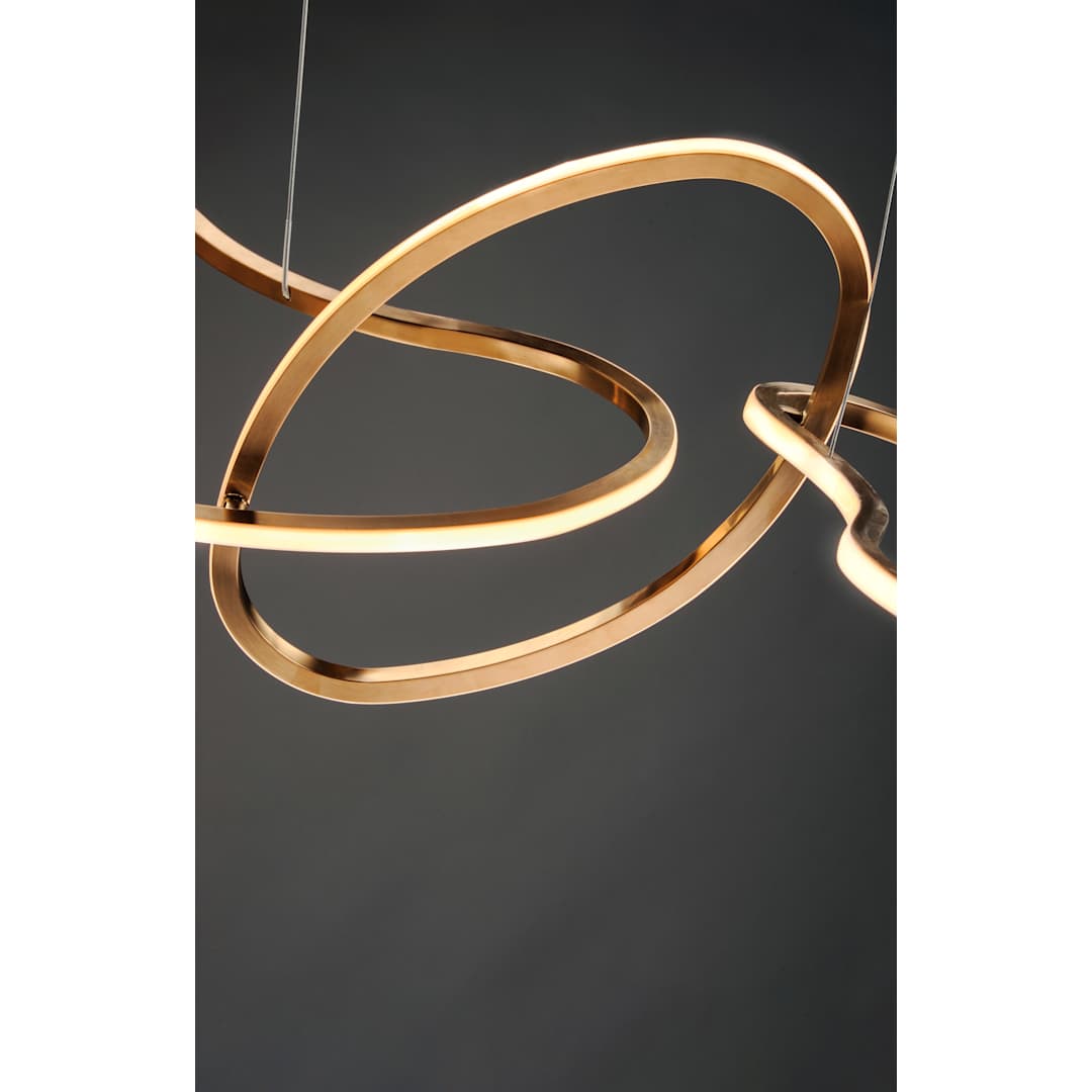 Unity 55" Wide LED Abstract Chandelier