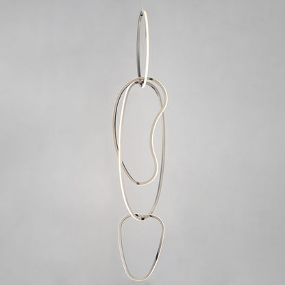 Unity 4 Light 13" Wide LED Abstract Multi Light Pendant