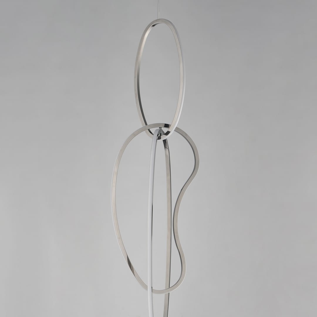 Unity 4 Light 13" Wide LED Abstract Multi Light Pendant