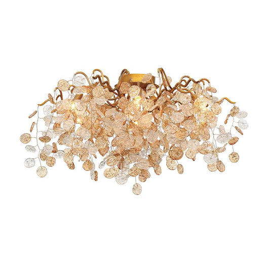 Campobasso 7 Light 27" Wide Flush Mount Ceiling Fixture