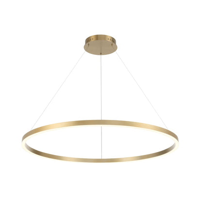 Spunto 47" Wide 3000K LED Ring Chandelier