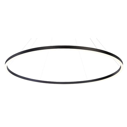 Spunto 61" Wide LED Ring Chandelier - 1 Tier