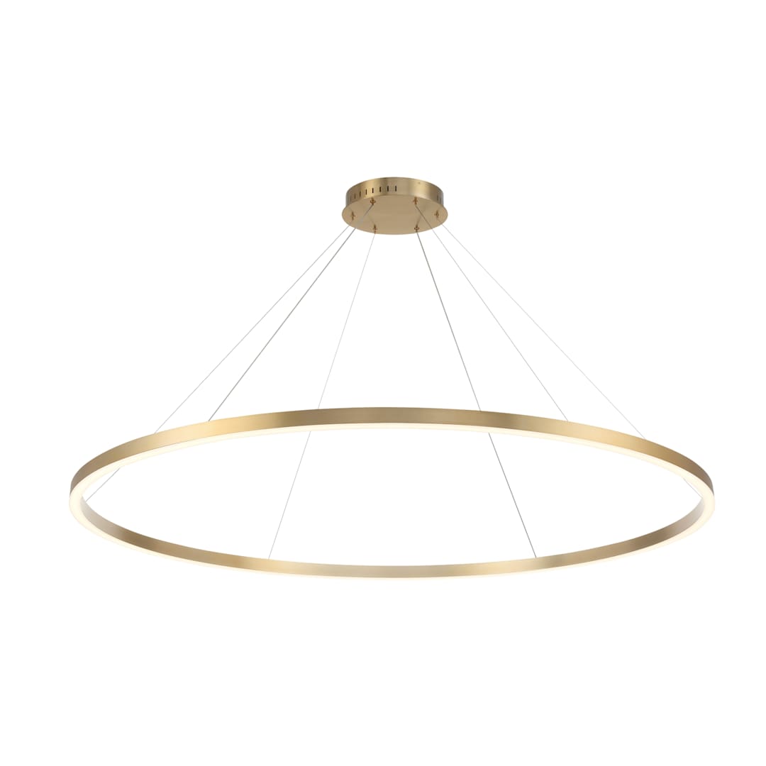 Spunto 61" Wide 3000K LED Ring Chandelier