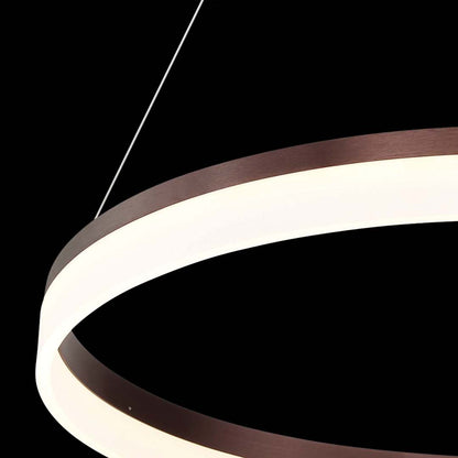Minuta 3 Light 48" Wide LED Ring Chandelier