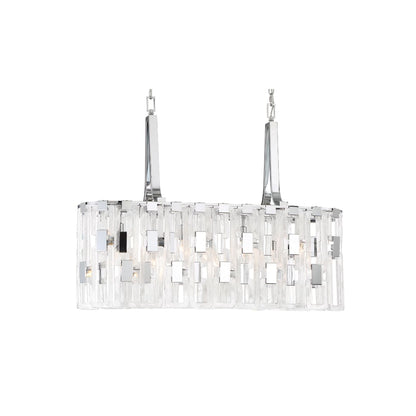 Viviana 7 Light 37" Wide Linear Chandelier