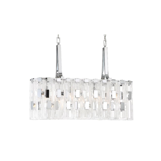 Viviana 7 Light 37" Wide Linear Chandelier