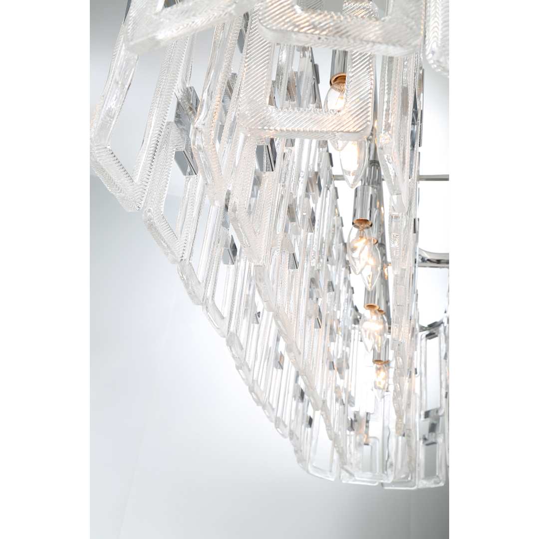 Viviana 7 Light 37" Wide Linear Chandelier