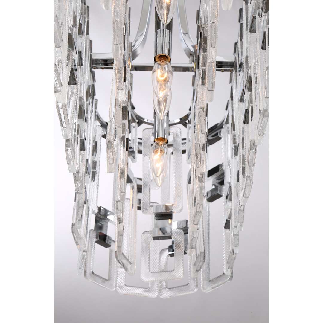 Viviana 7 Light 37" Wide Linear Chandelier