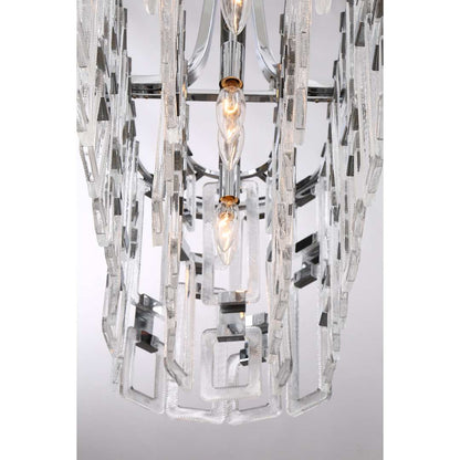 Viviana 7 Light 37" Wide Linear Chandelier