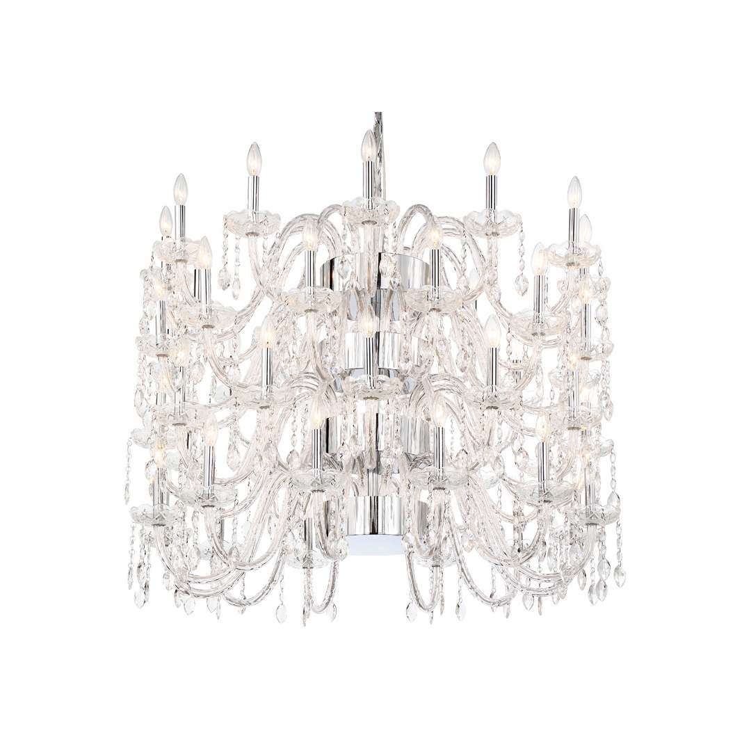 Ferrero 48 Light 42" Wide Crystal Chandelier