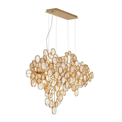 Trento 12 Light 11" Wide Linear Chandelier