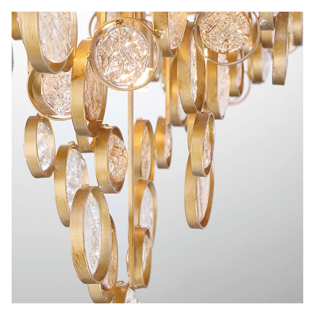 Trento 12 Light 11" Wide Linear Chandelier