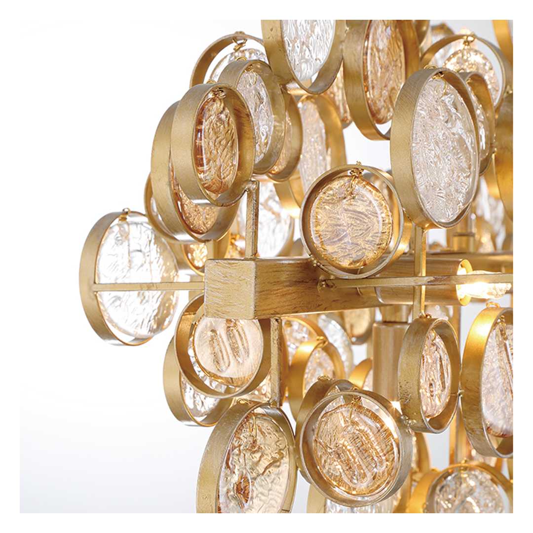 Trento 12 Light 11" Wide Linear Chandelier